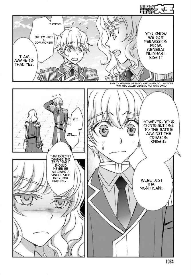 Shinigami ni Sodaterareta Shoujo wa Shikkoku no Tsurugi o Mune ni Idaku Chapter 46 - Page 18