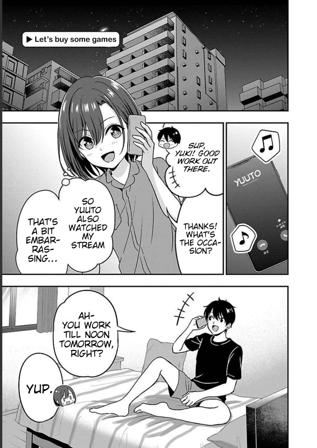 Shitsurenshita node Vtuber Hajimetara Toshiue no Onee-san ni Motemashita Chapter 6 - Page 1