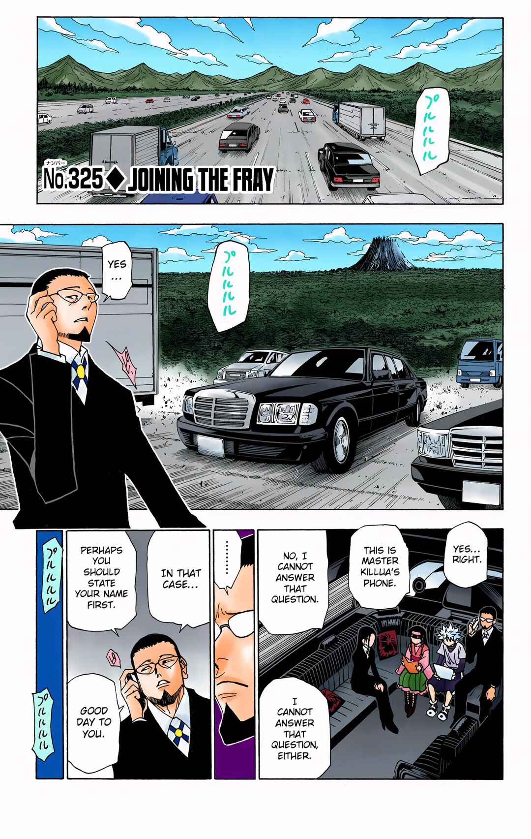 Hunter x Hunter (Official Colored) Chapter 325 - Page 1