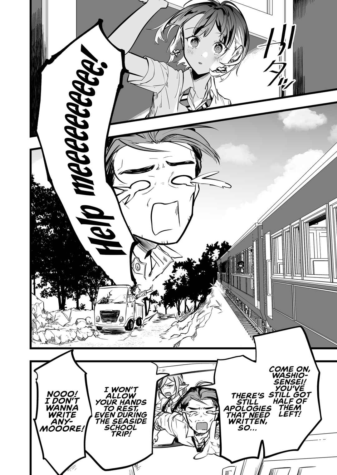 "Ano Toki Tasukete Itadaita Monster Musume desu." Isekai Ossan Kyoushi Totsuzen no Moteki ni Konwaku suru Chapter 43 - Page 11