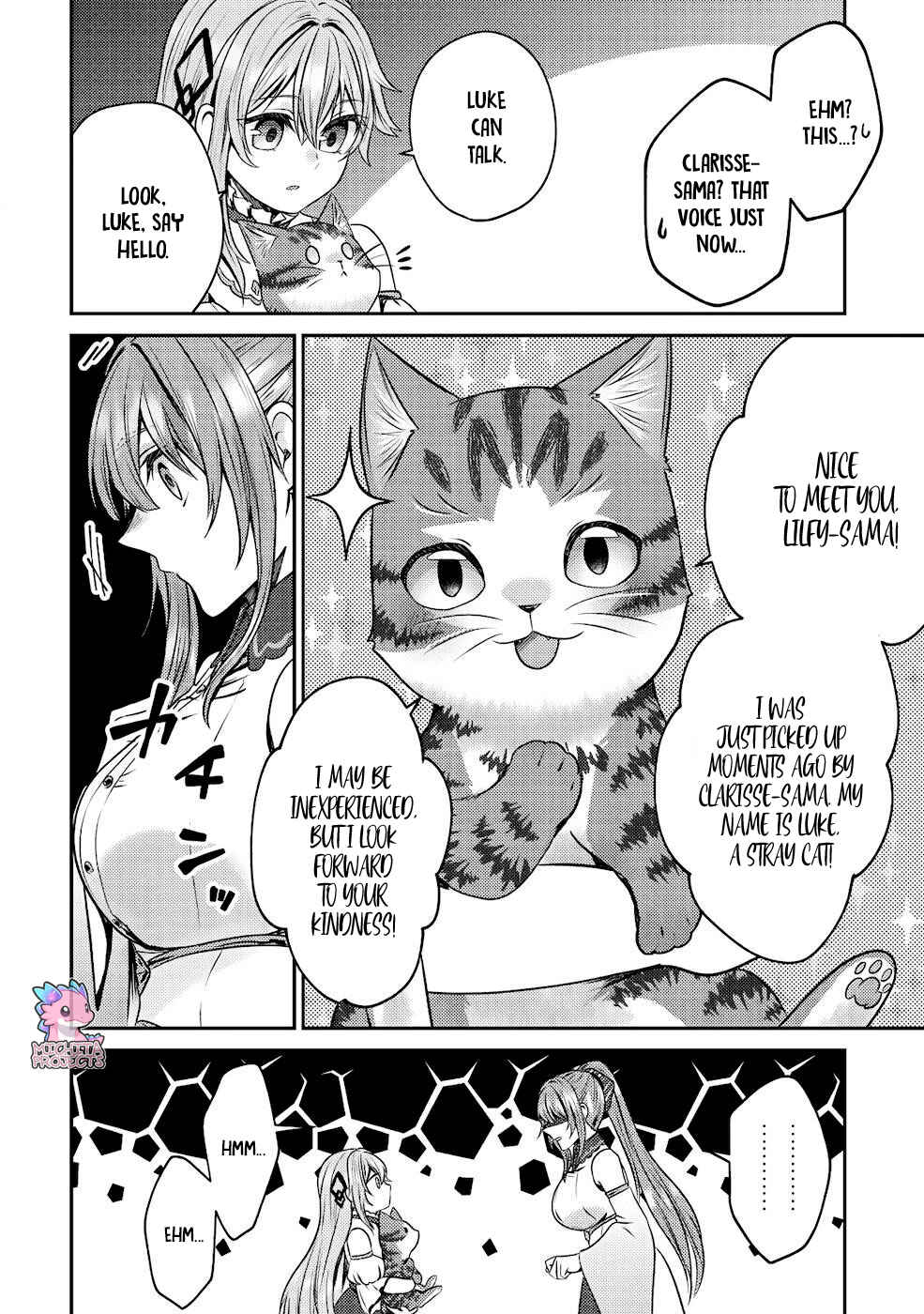 Wagahai wa Nekomadoushi de Aru: Kijitora Luke no Kaiteki Cheat Neko Seikatsu Chapter 4 - Page 19