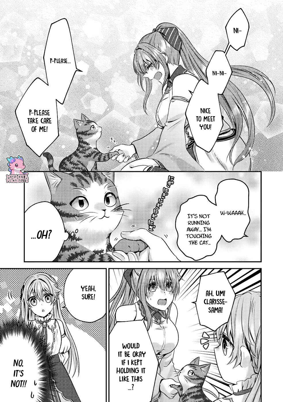 Wagahai wa Nekomadoushi de Aru: Kijitora Luke no Kaiteki Cheat Neko Seikatsu Chapter 4 - Page 24