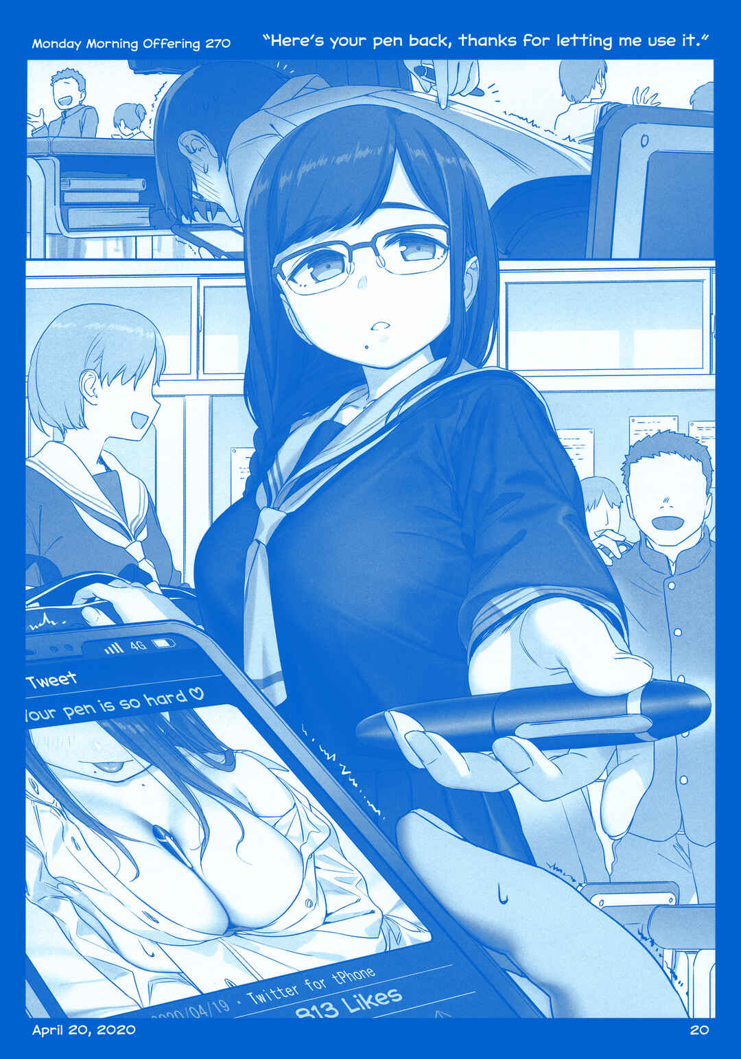 Getsuyoubi no Tawawa  (Twitter Webcomic) Chapter 36 - Page 20