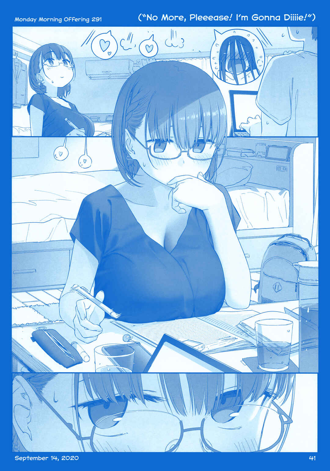 Getsuyoubi no Tawawa  (Twitter Webcomic) Chapter 36 - Page 41