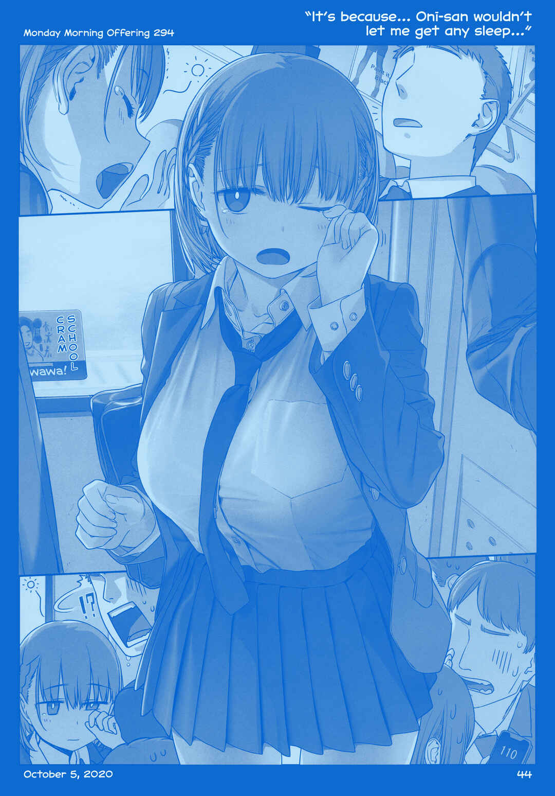 Getsuyoubi no Tawawa  (Twitter Webcomic) Chapter 36 - Page 44