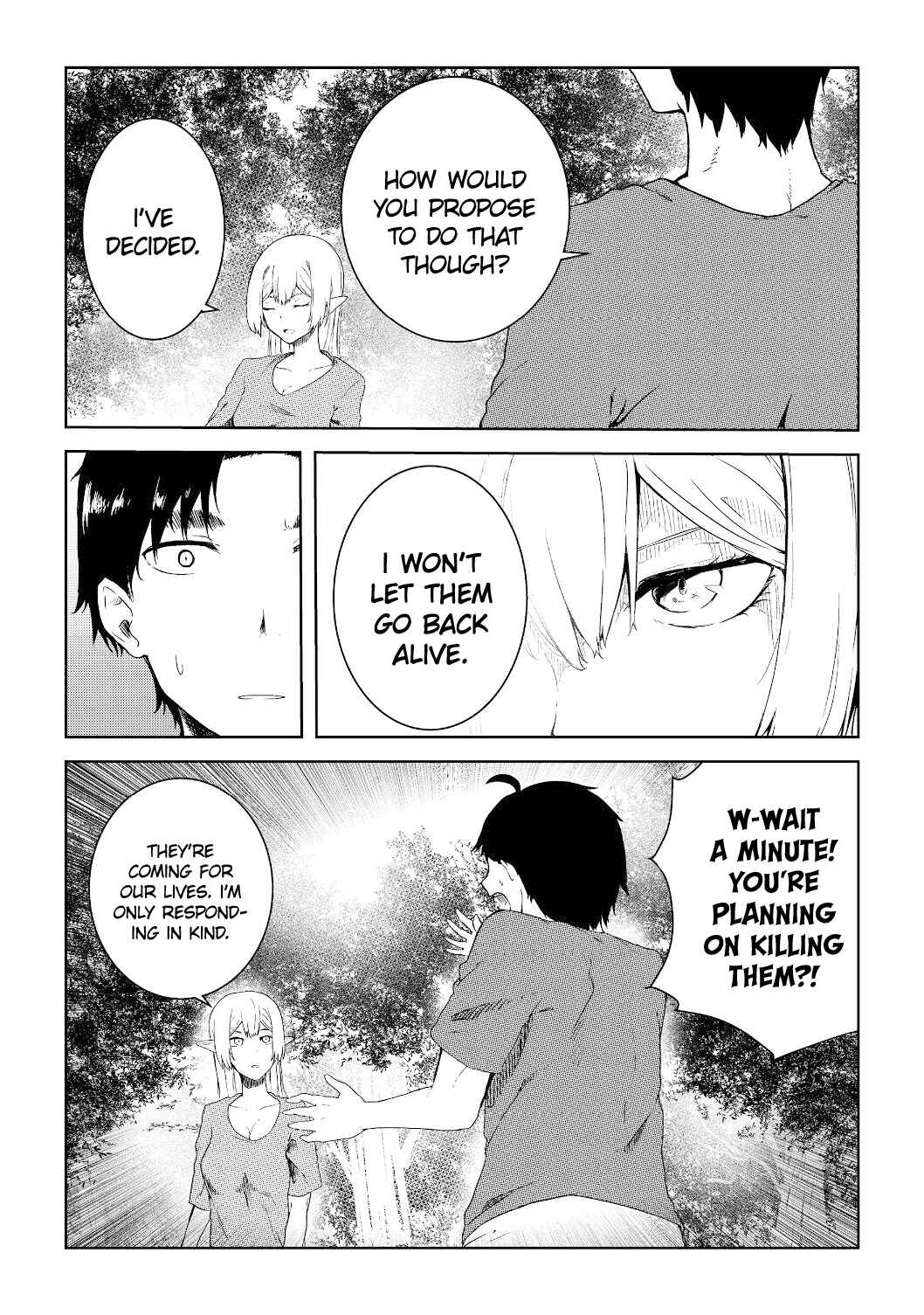 Mujintou de Elf to Kyoudou Seikatsu Chapter 6 - Page 6