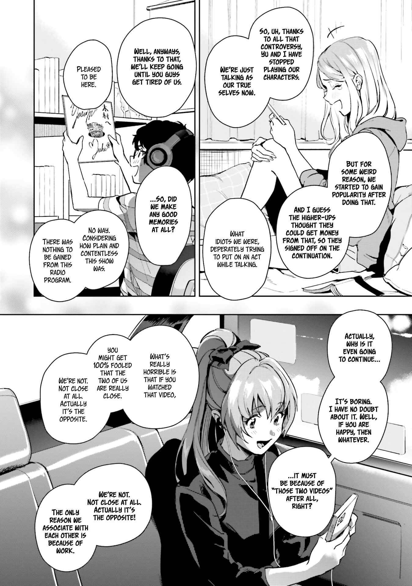 Seiyuu Radio no Ura Omote Chapter 12 - Page 34