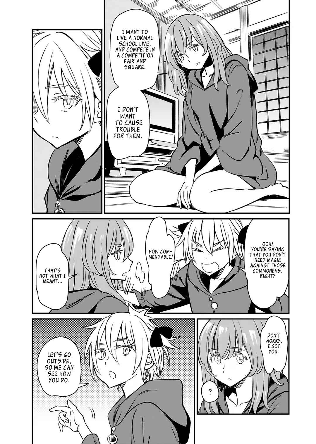 Obokoi Majo wa Majiwaritai! Chapter 28 - Page 13