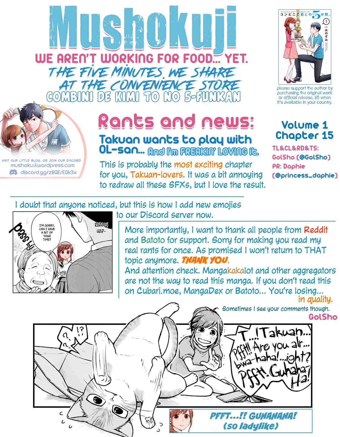 Combini de Kimi to no 5-funkan. Chapter 15 - Page 12