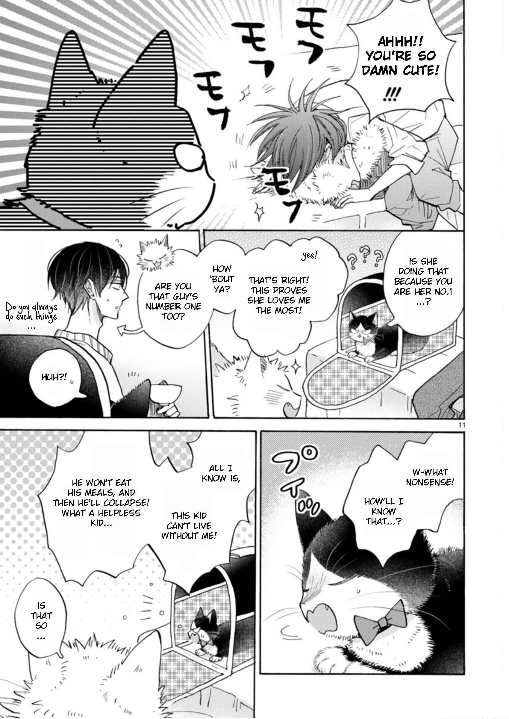 Doukyonin wa Hiza, Tokidoki, Atama no Ue. Chapter 18.2 - Page 11
