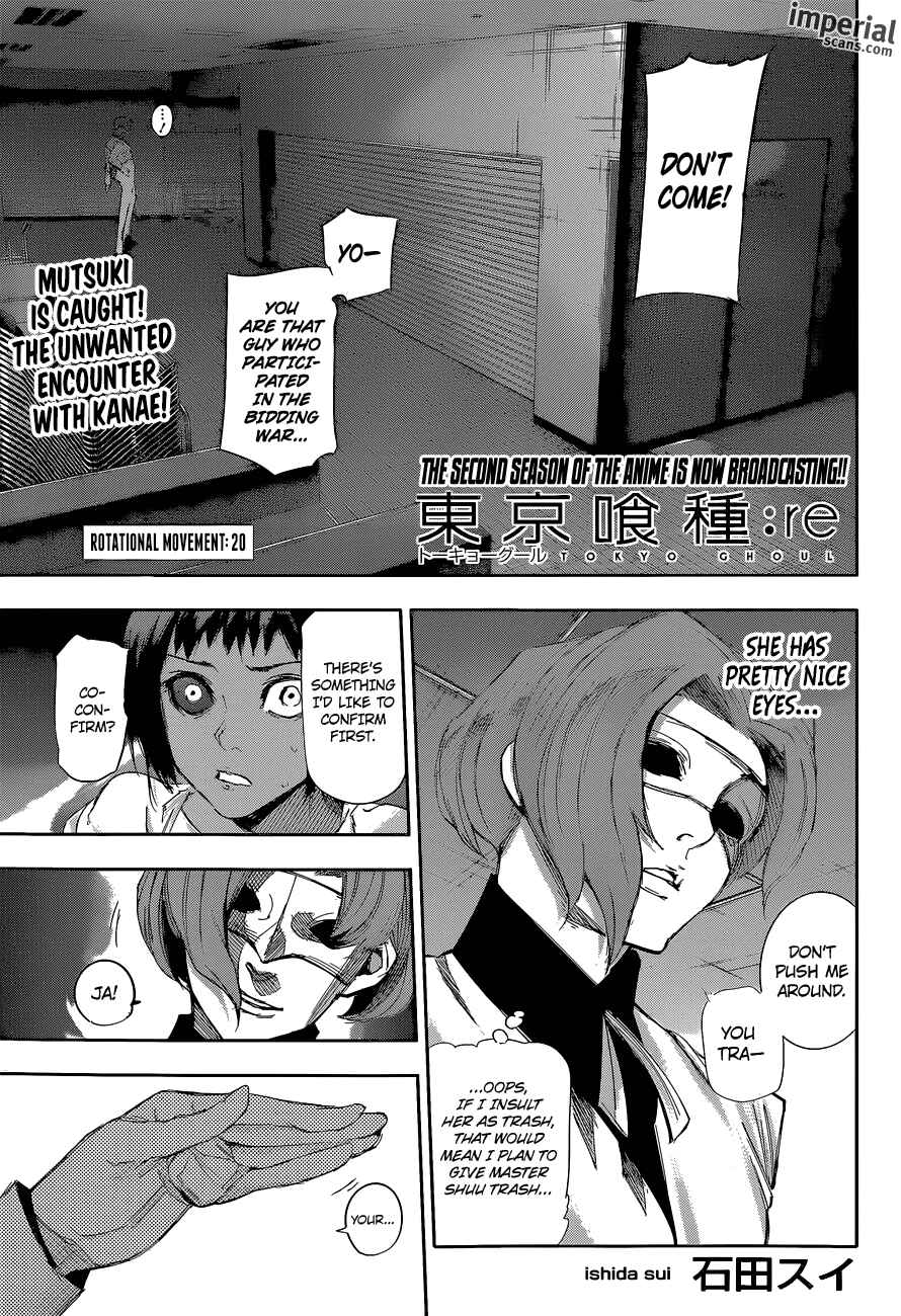 Tokyo Ghoul:re Chapter 20 - Page 1