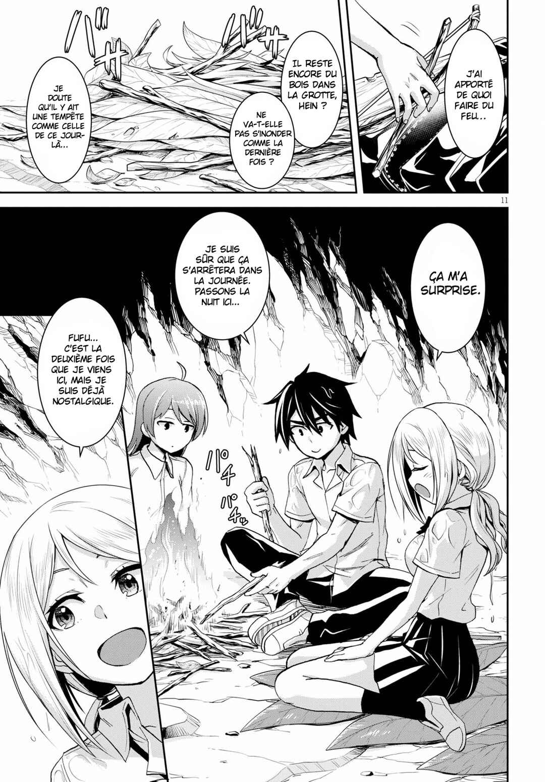 Isekai Yurutto Survival Seikatsu ~Gakkou no Minna to Isekai no Mujintou ni Tenishitakedo Ore Dake Rakushou desu~ Chapter 14 - Page 12