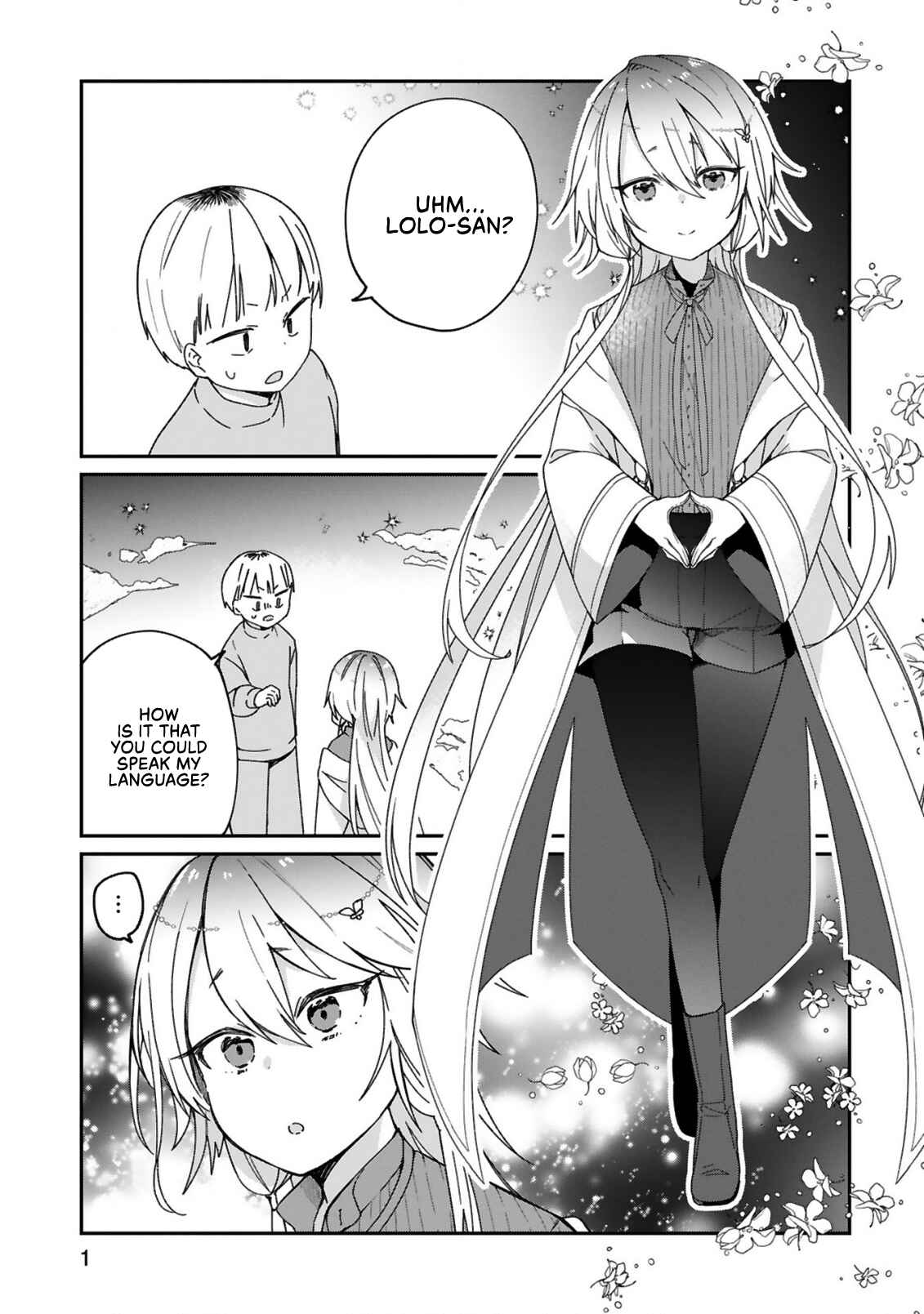 Maousama ni Shoukan Sareta kedo Kotoba ga Tsuujinai Chapter 23 - Page 1