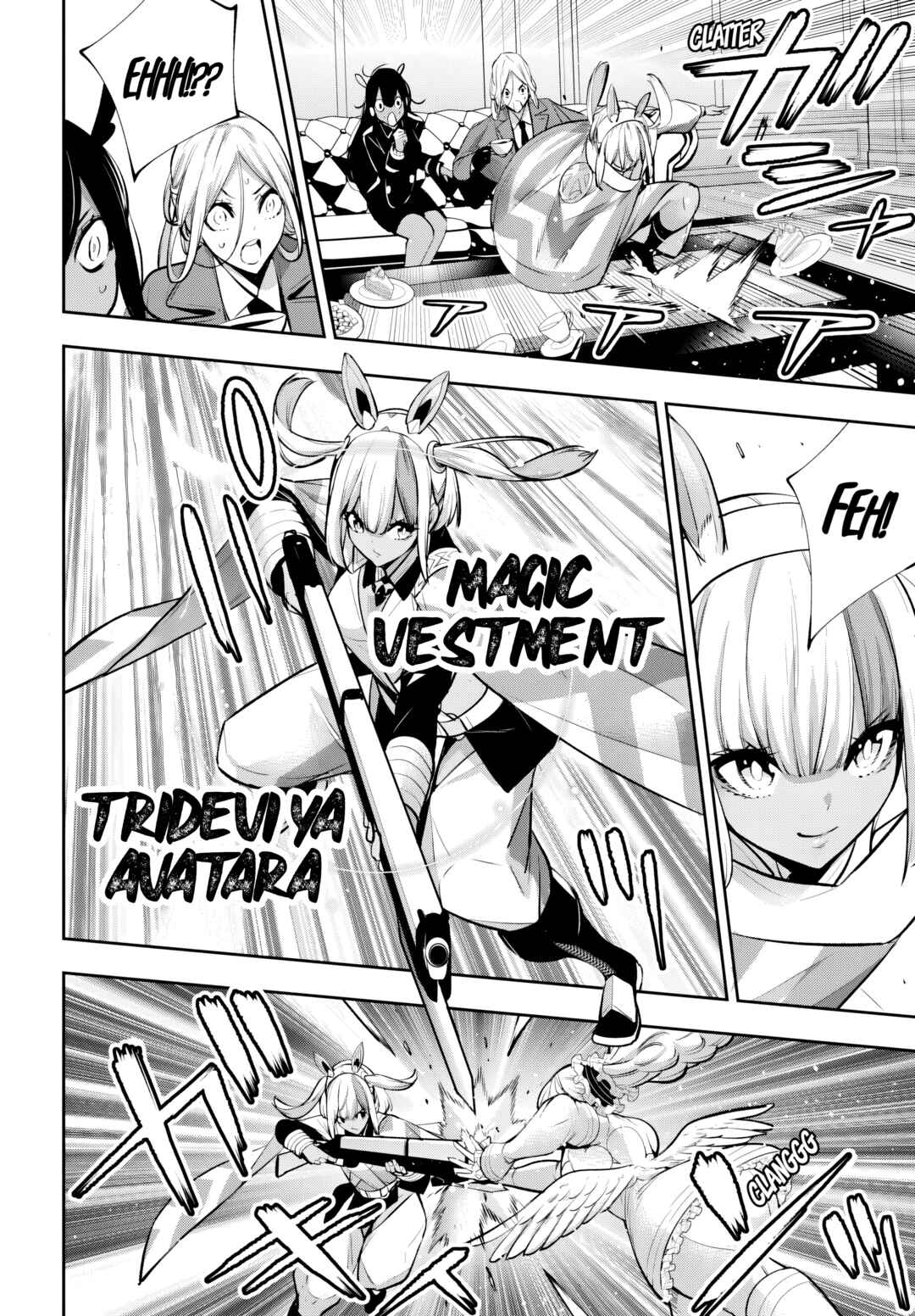 Majo Taisen - 32-nin no Isai no Majo wa Koroshiau Chapter 66 - Page 15
