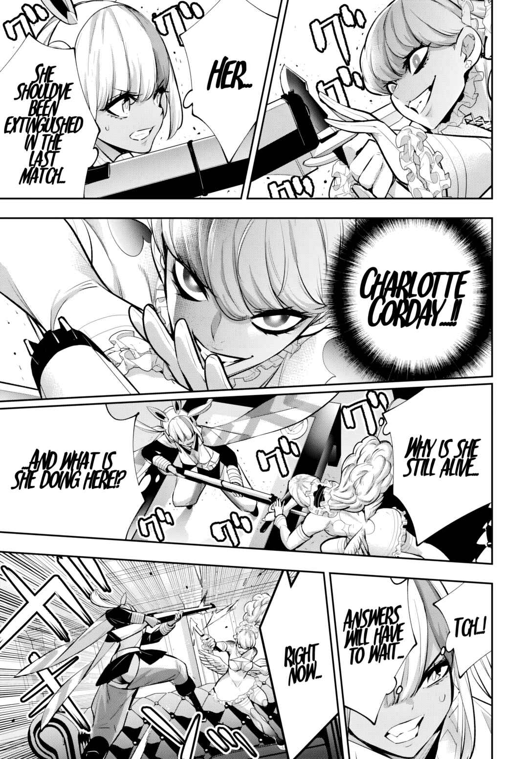 Majo Taisen - 32-nin no Isai no Majo wa Koroshiau Chapter 66 - Page 16