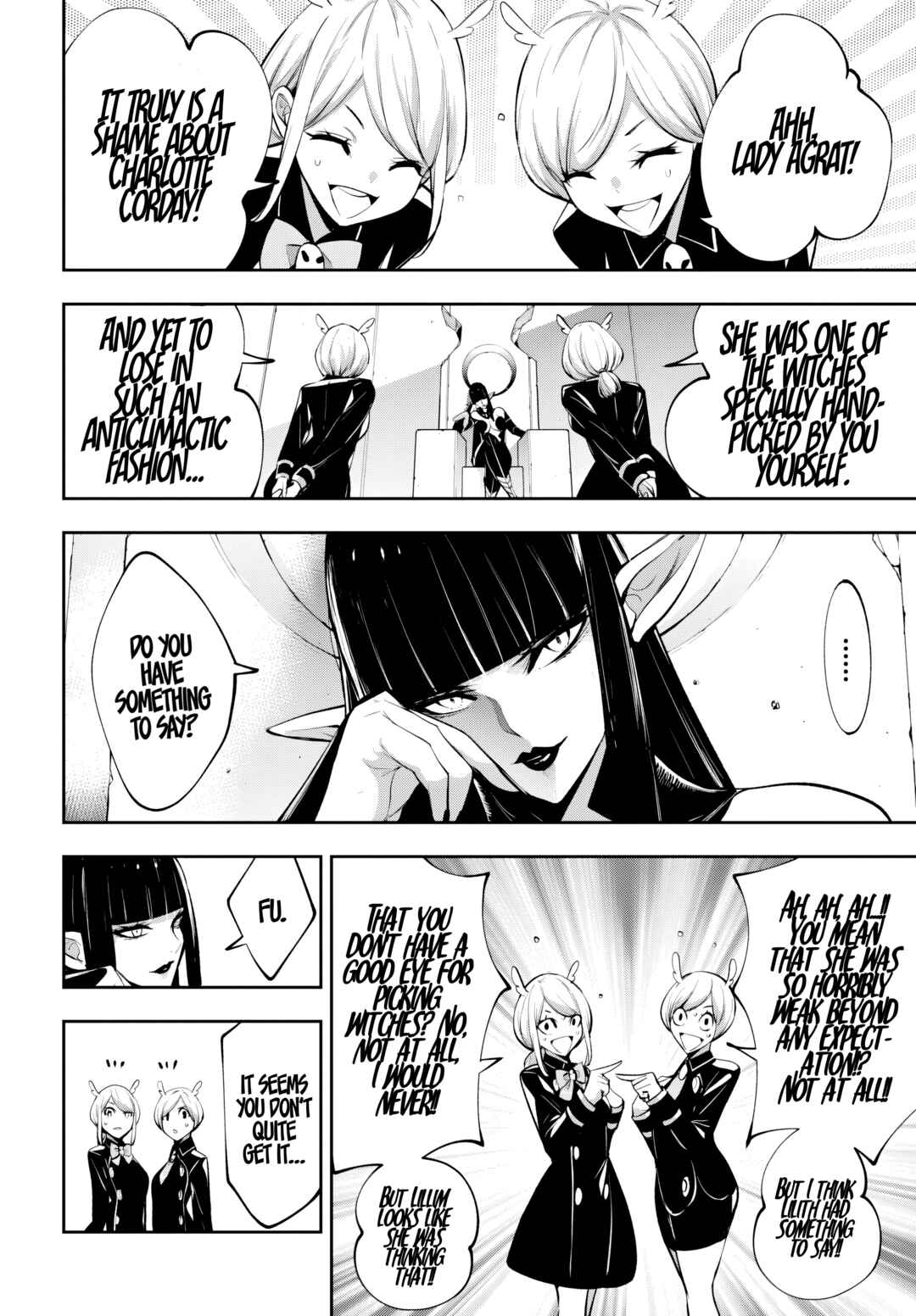 Majo Taisen - 32-nin no Isai no Majo wa Koroshiau Chapter 66 - Page 23