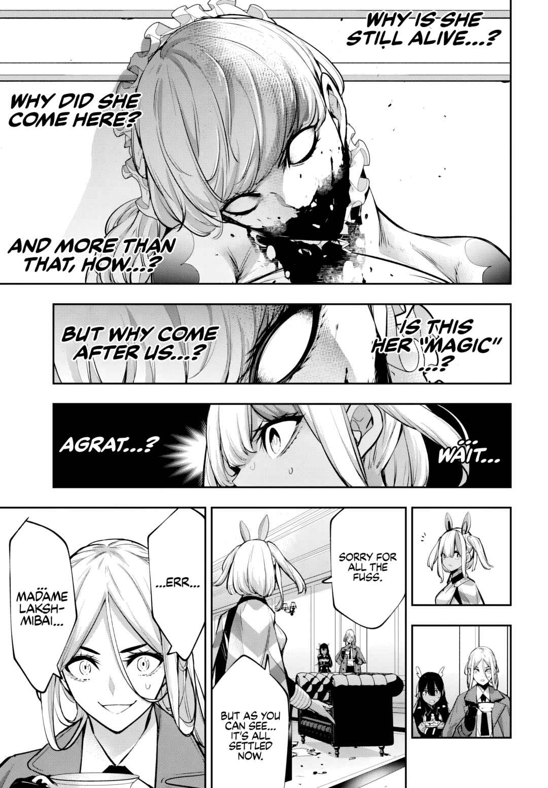 Majo Taisen - 32-nin no Isai no Majo wa Koroshiau Chapter 66 - Page 26