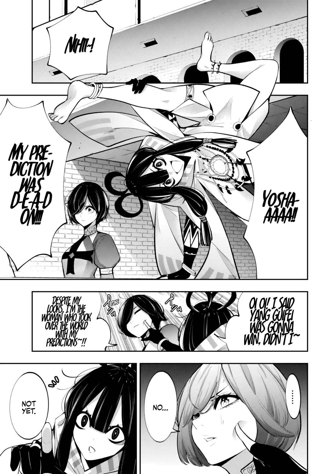 Majo Taisen - 32-nin no Isai no Majo wa Koroshiau Chapter 66 - Page 6