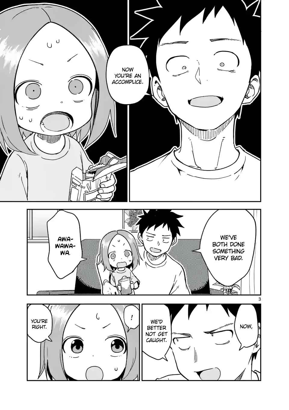 Karakai Jouzu no (Moto) Takagi-san Chapter 242 - Page 3