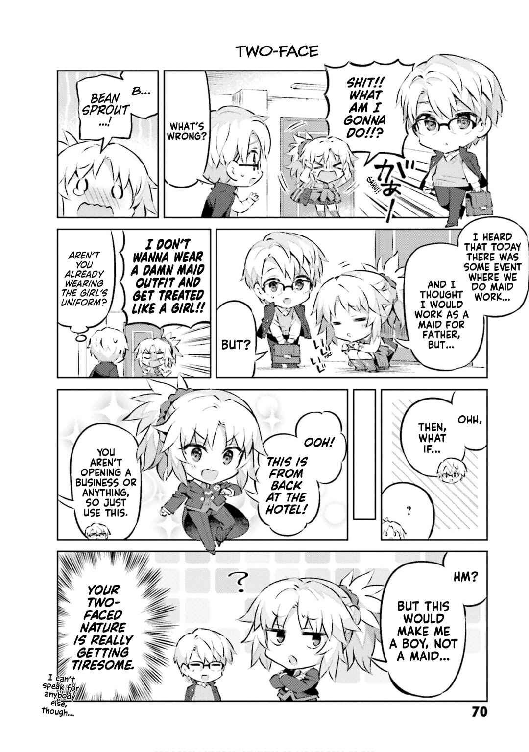 Type-Moon Gakuen - Chibi Chuki! Chapter 64 - Page 4