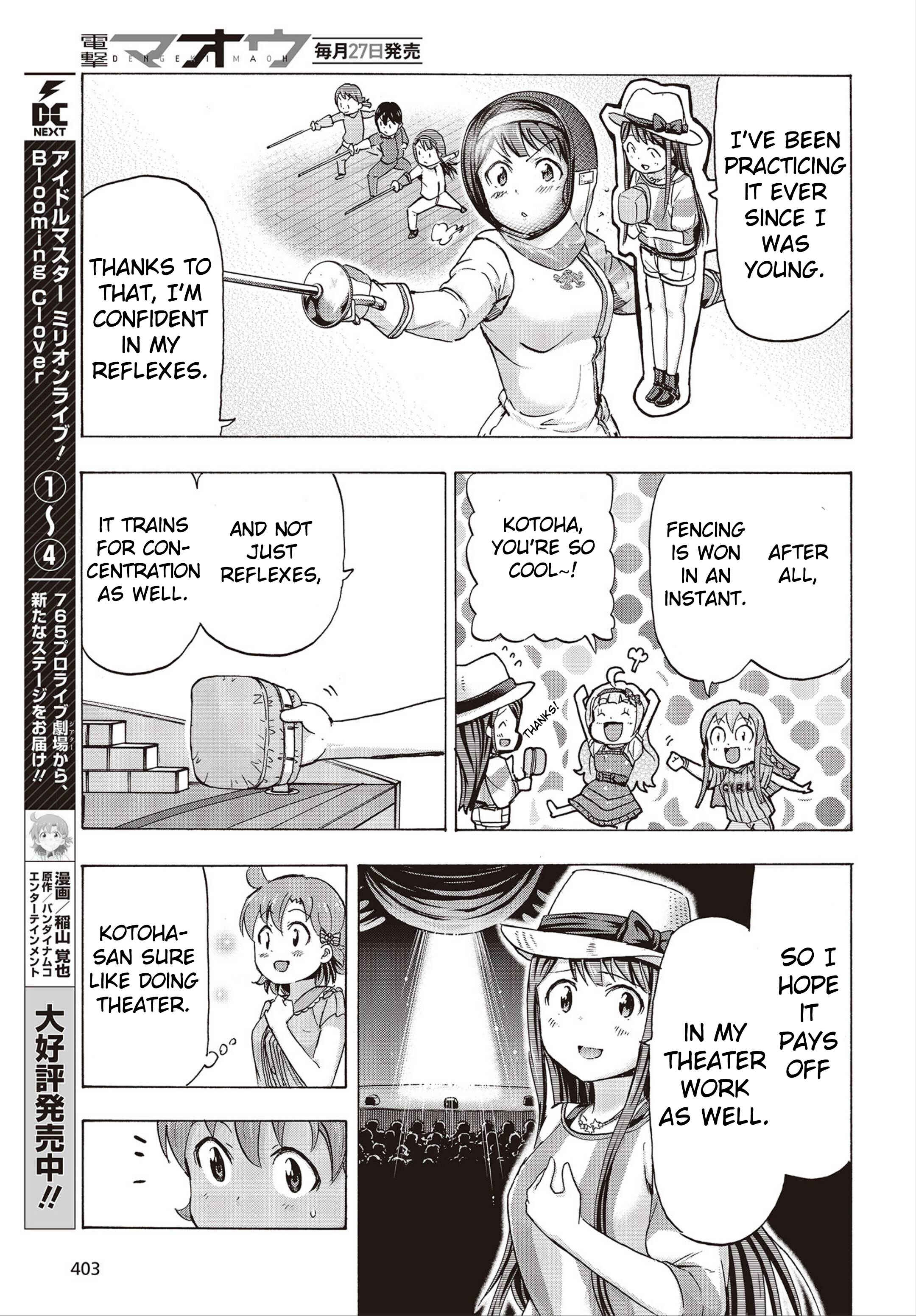 THE iDOLM@STER MILLION LIVE! Blooming Clover Chapter 21 - Page 9