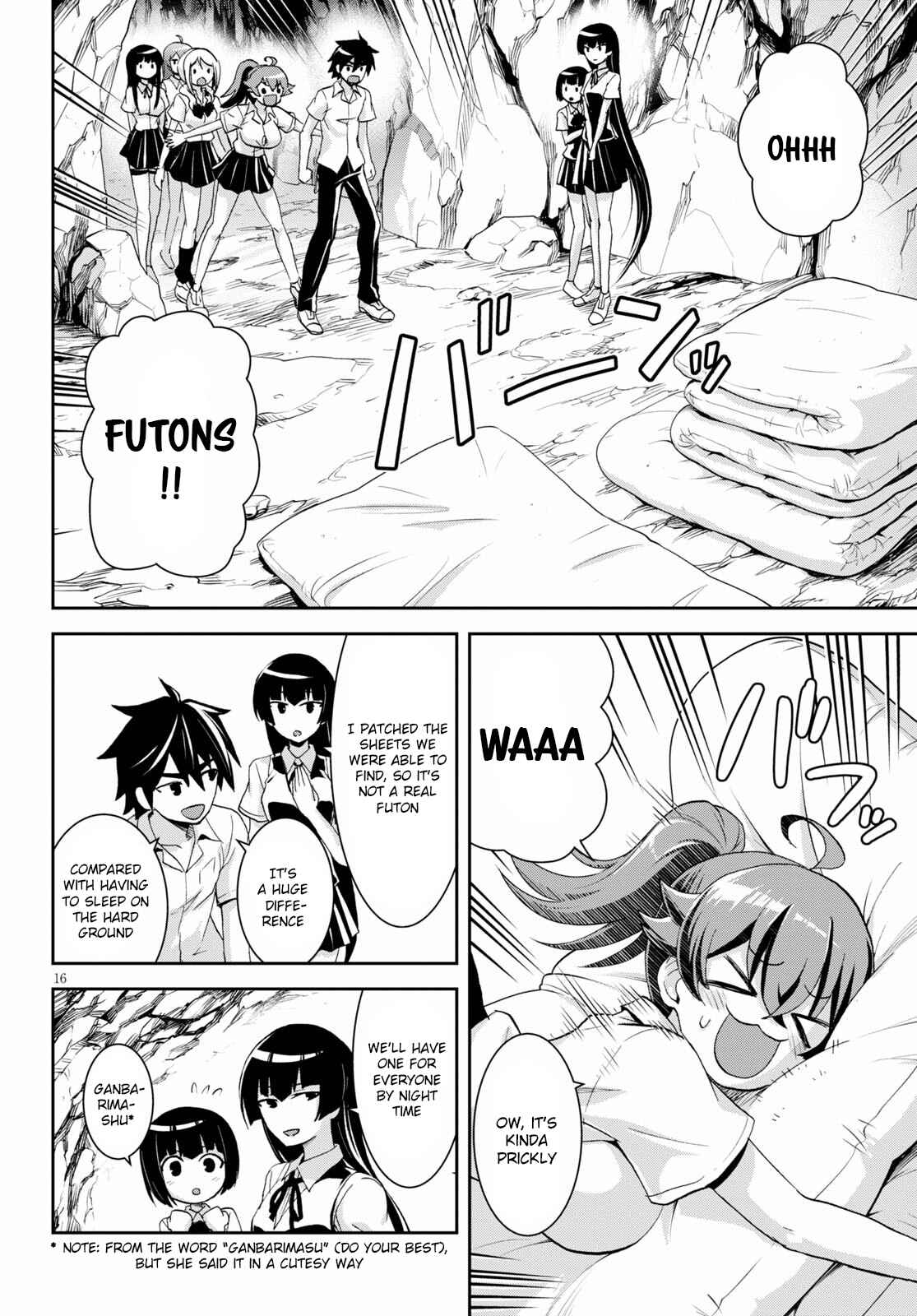 Isekai Yurutto Survival Seikatsu ~Gakkou no Minna to Isekai no Mujintou ni Tenishitakedo Ore Dake Rakushou desu~ Chapter 7 - Page 19
