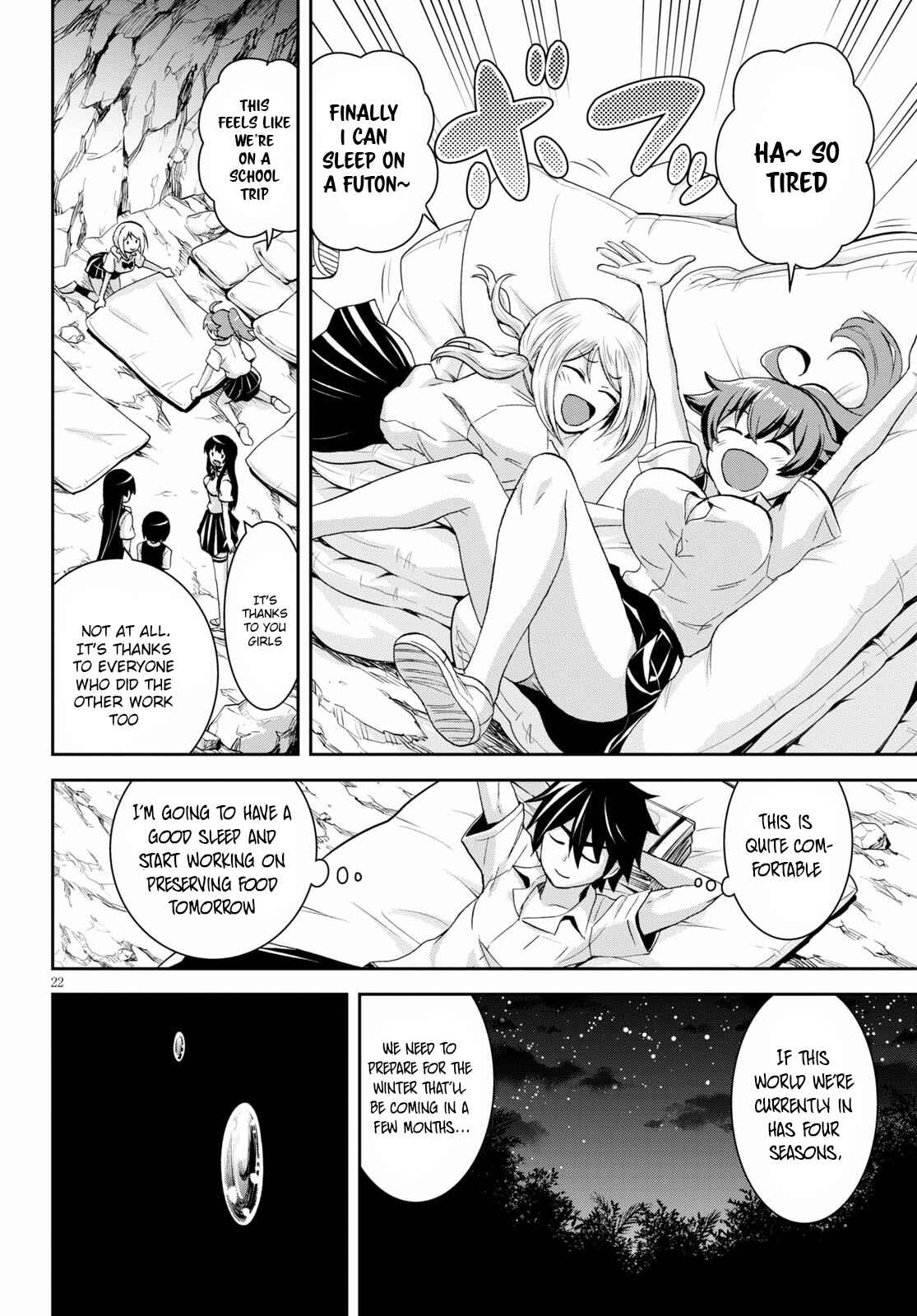 Isekai Yurutto Survival Seikatsu ~Gakkou no Minna to Isekai no Mujintou ni Tenishitakedo Ore Dake Rakushou desu~ Chapter 7 - Page 25