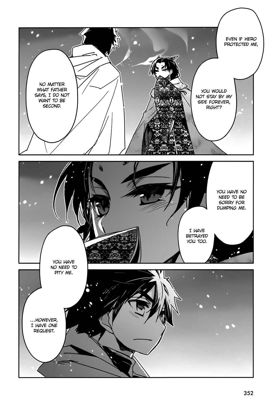 MAOYU : Archenemy and Hero “Become mine, Hero” “I refuse!” Chapter 33 - Page 25