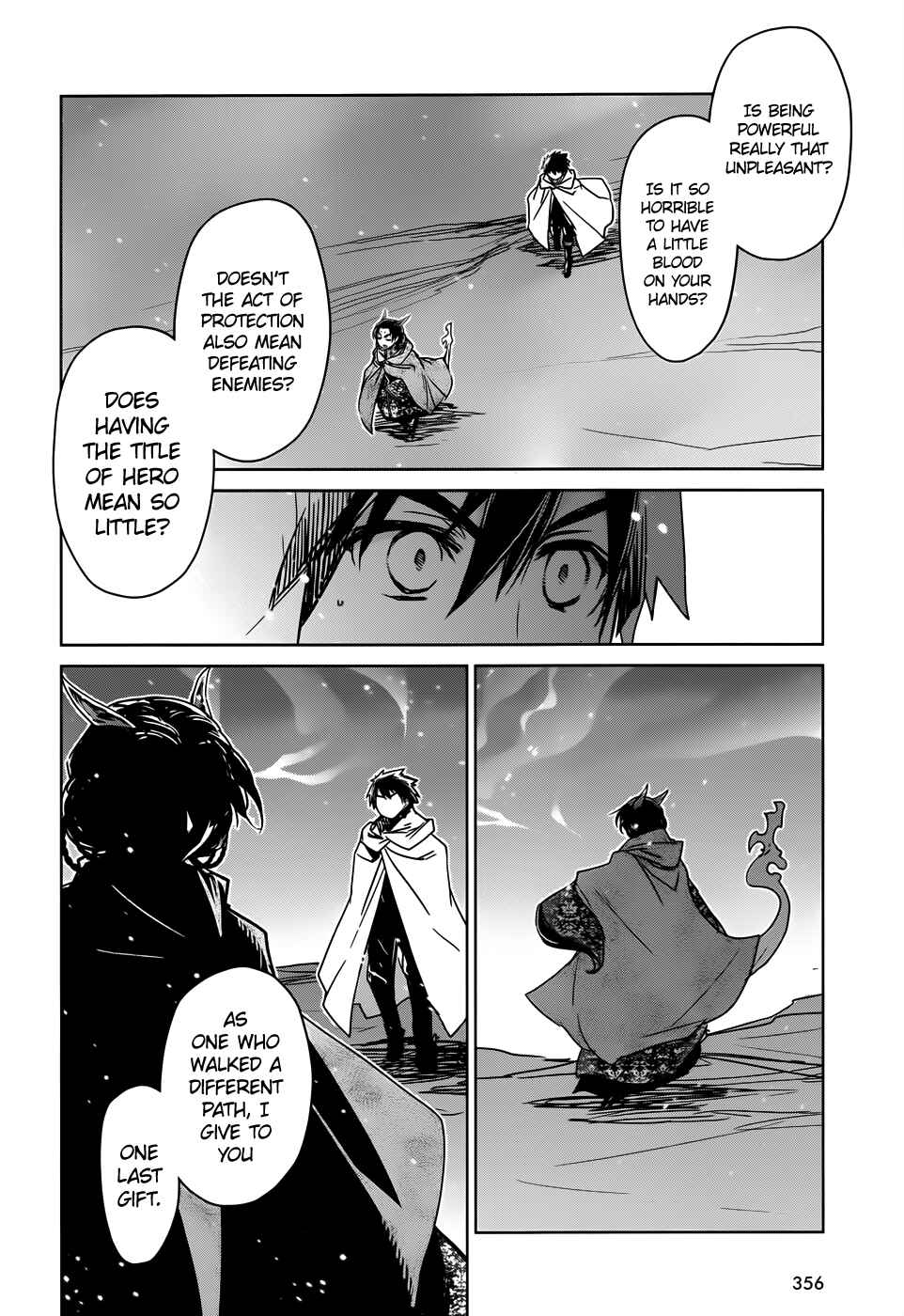 MAOYU : Archenemy and Hero “Become mine, Hero” “I refuse!” Chapter 33 - Page 29