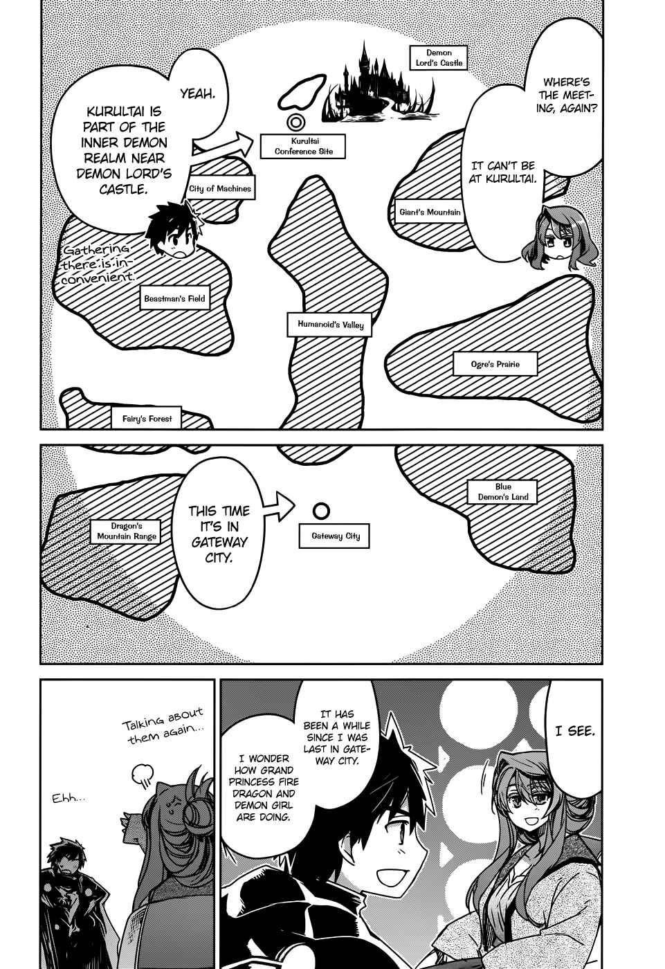 MAOYU : Archenemy and Hero “Become mine, Hero” “I refuse!” Chapter 33 - Page 3