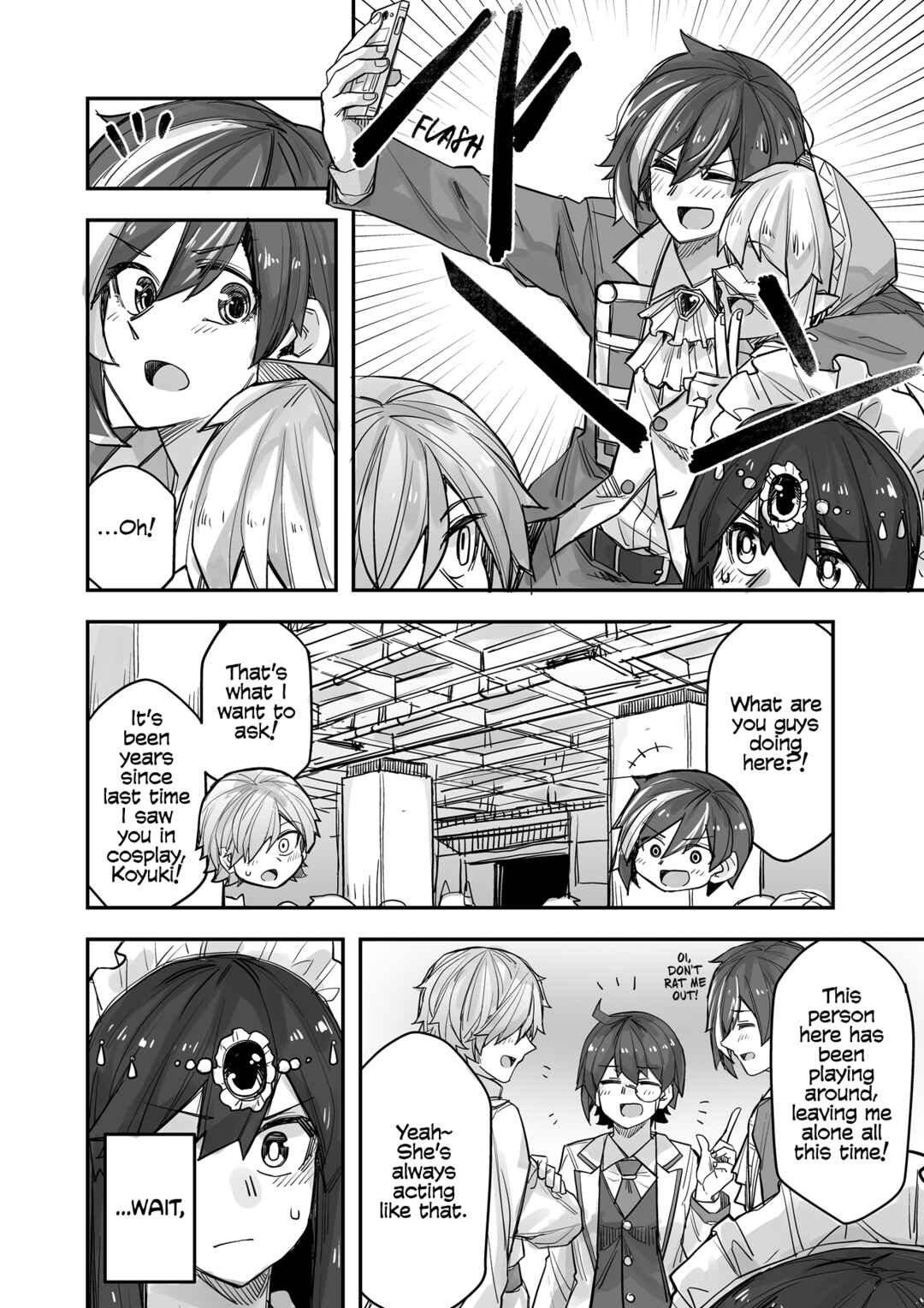 Ikemen Joshi to Josou Danshi Chapter 92 - Page 2