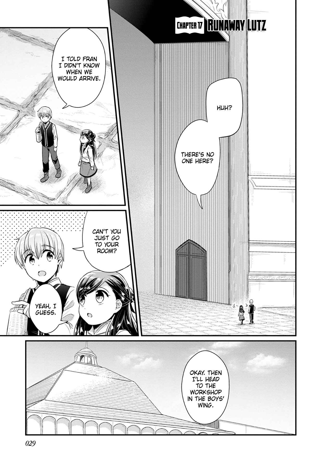 Honzuki no Gekokujou: Shisho ni Naru tame ni wa Shudan o Erandeiraremasen—Dai-2 Bu: Hon no Tamenara Miko ni Naru! Chapter 17 - Page 2