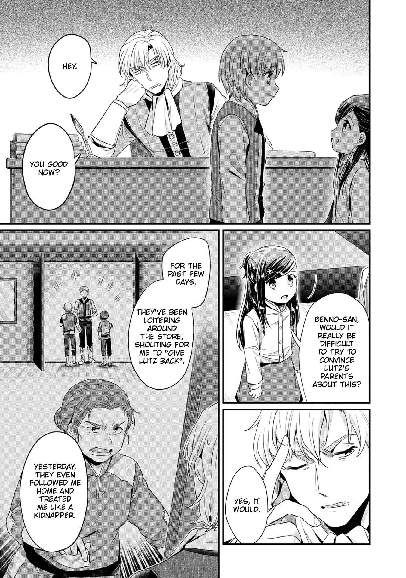 Honzuki no Gekokujou: Shisho ni Naru tame ni wa Shudan o Erandeiraremasen—Dai-2 Bu: Hon no Tamenara Miko ni Naru! Chapter 17 - Page 30