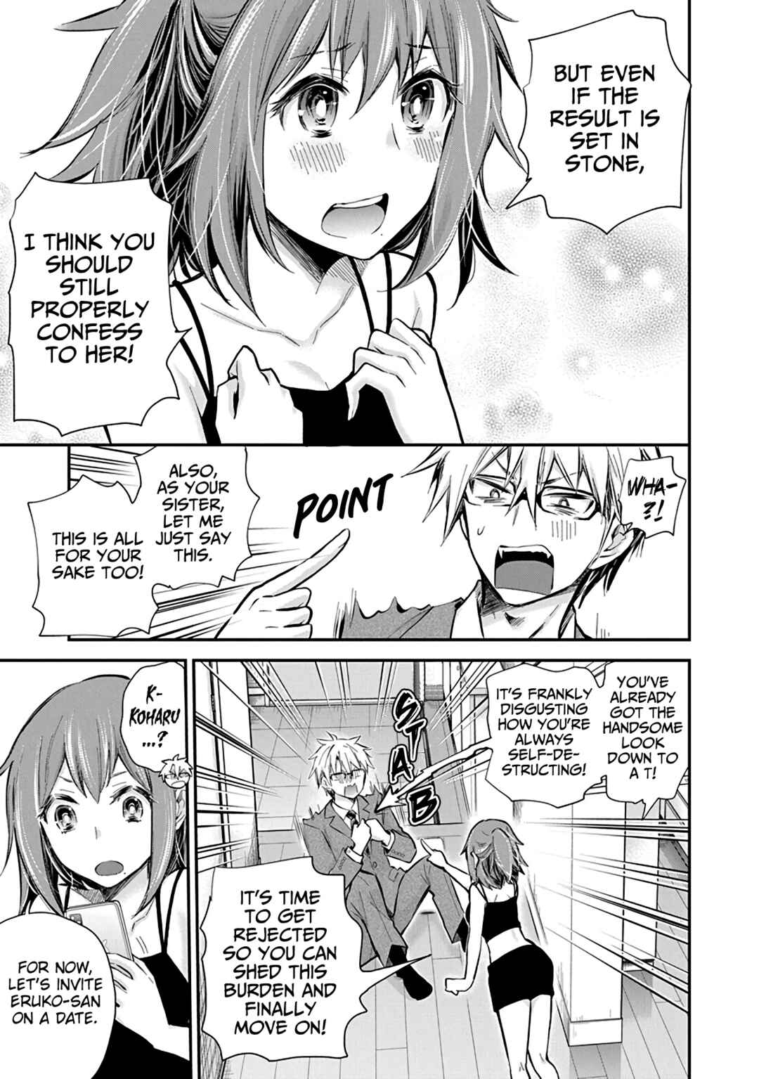 Shingeki no Eroko-san: Hen na Oneesan wa Danshi Kousei to Nakayoku Naritai Chapter 49 - Page 11