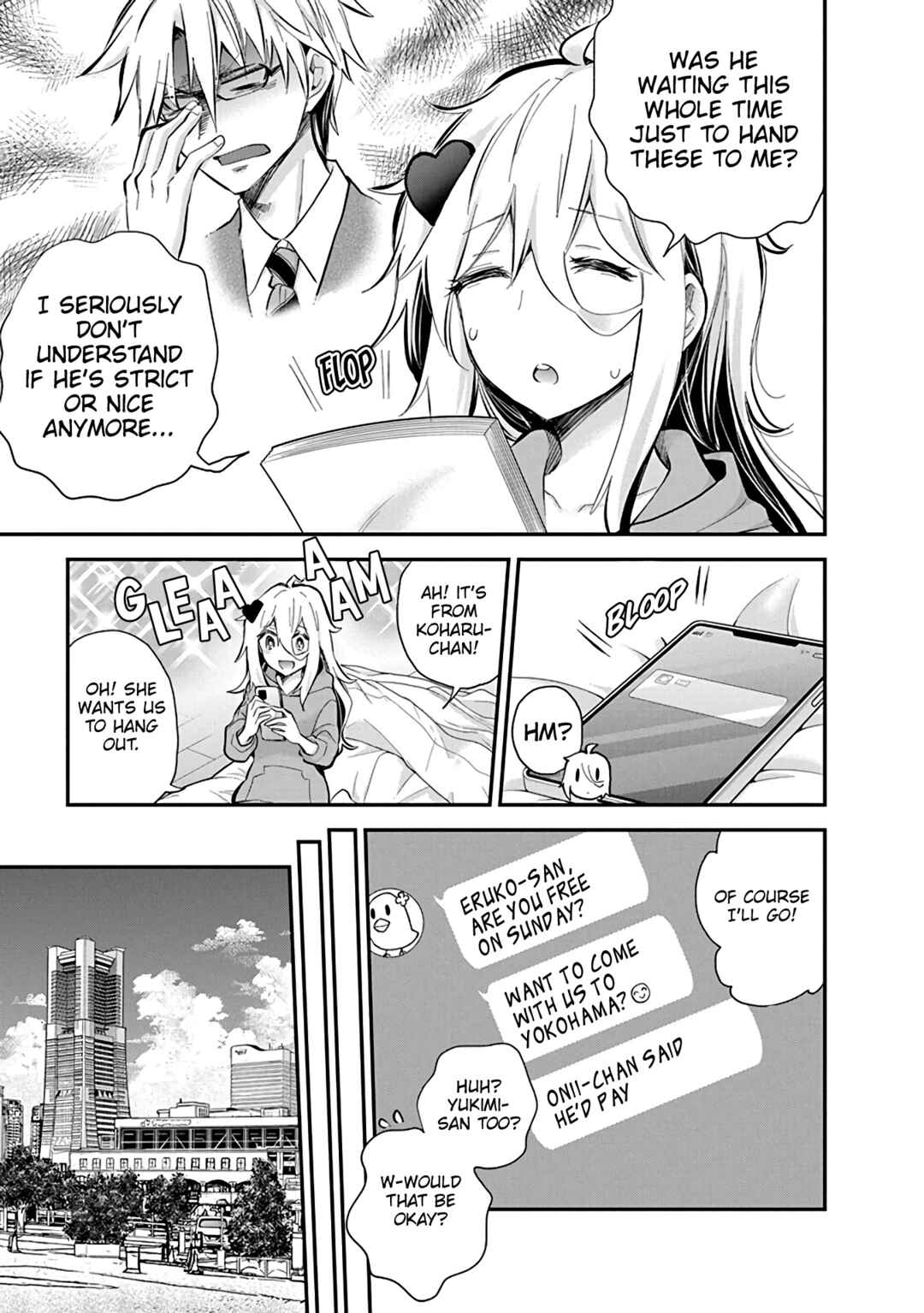 Shingeki no Eroko-san: Hen na Oneesan wa Danshi Kousei to Nakayoku Naritai Chapter 49 - Page 13