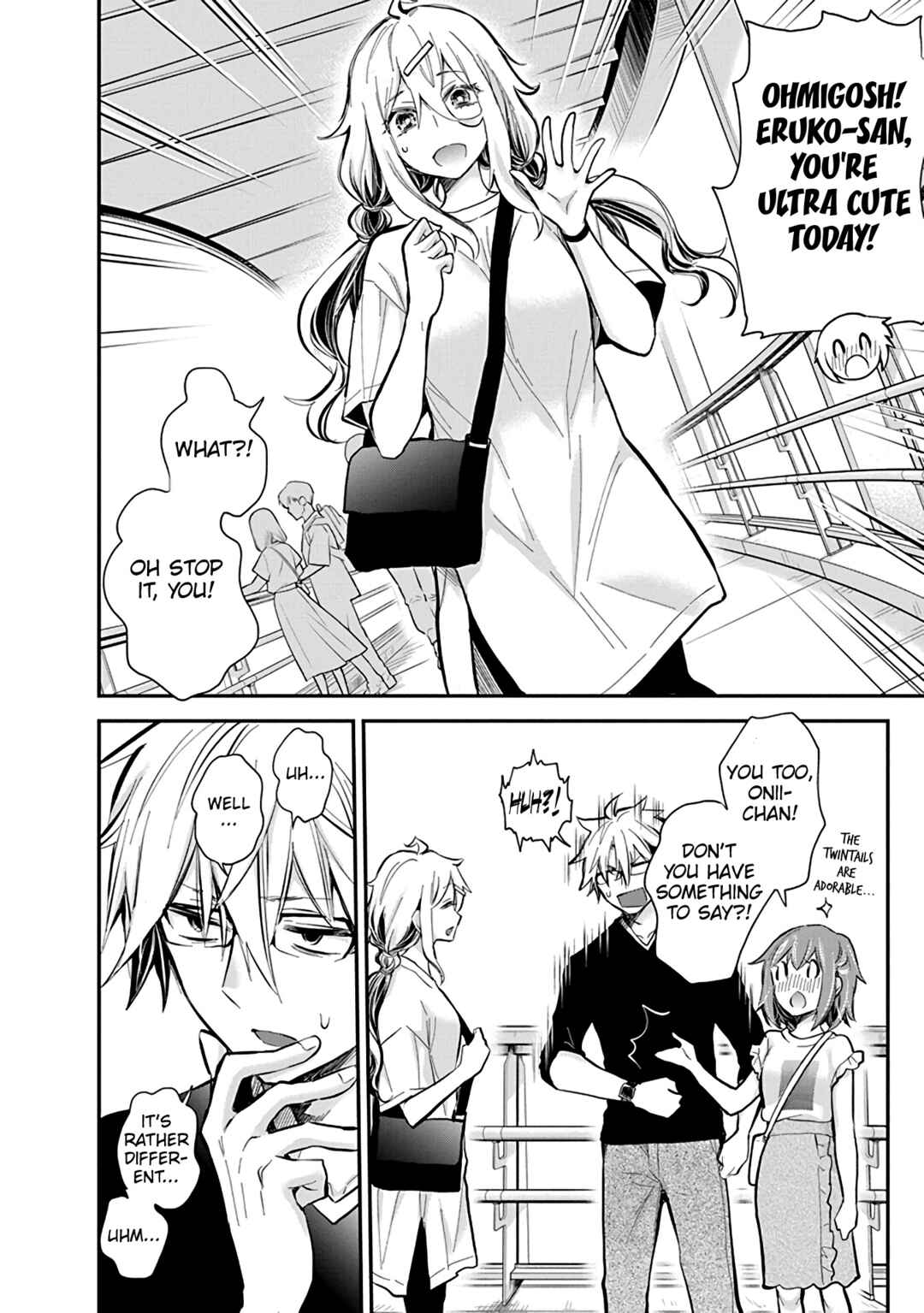 Shingeki no Eroko-san: Hen na Oneesan wa Danshi Kousei to Nakayoku Naritai Chapter 49 - Page 16