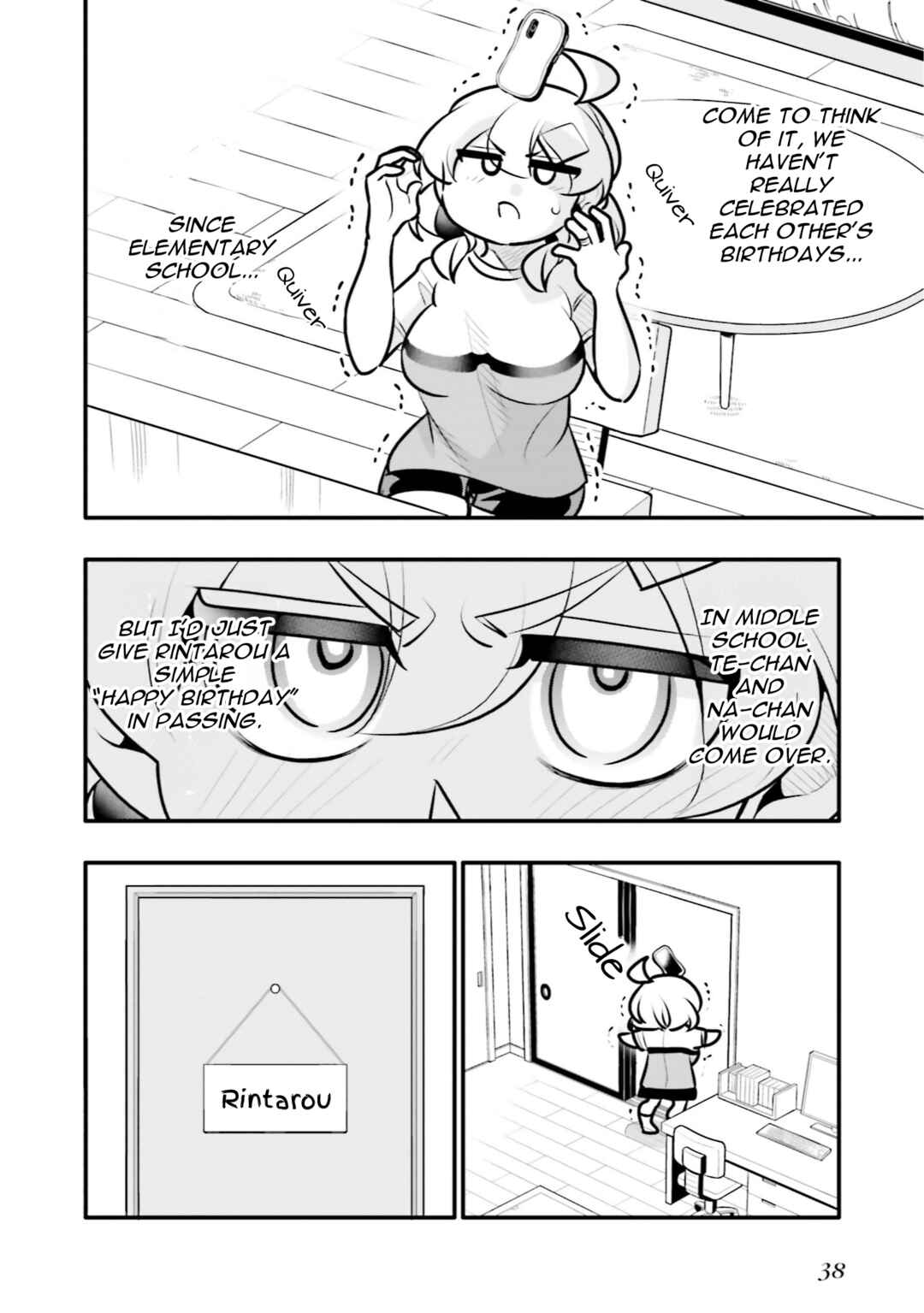 10-nenkan Tomodachi dato Omotteta Otokonoko ni Kokuhaku Sareru Ohanashi Chapter 19.1 - Page 2