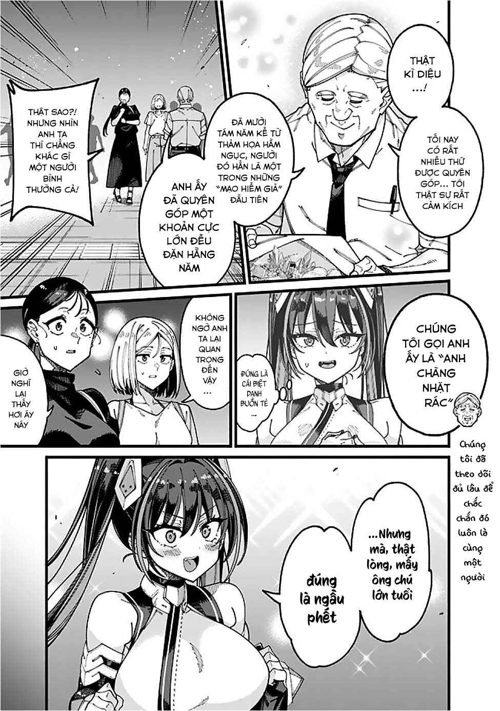 Jimi na Ojisan, Jitsu wa Eiyuu datta. ~Jikaku ga Nai Mama Musou Shitetara, Mei no Dungeon Haishin de Sarasareteta you desu~ Chapter 16 - Page 11