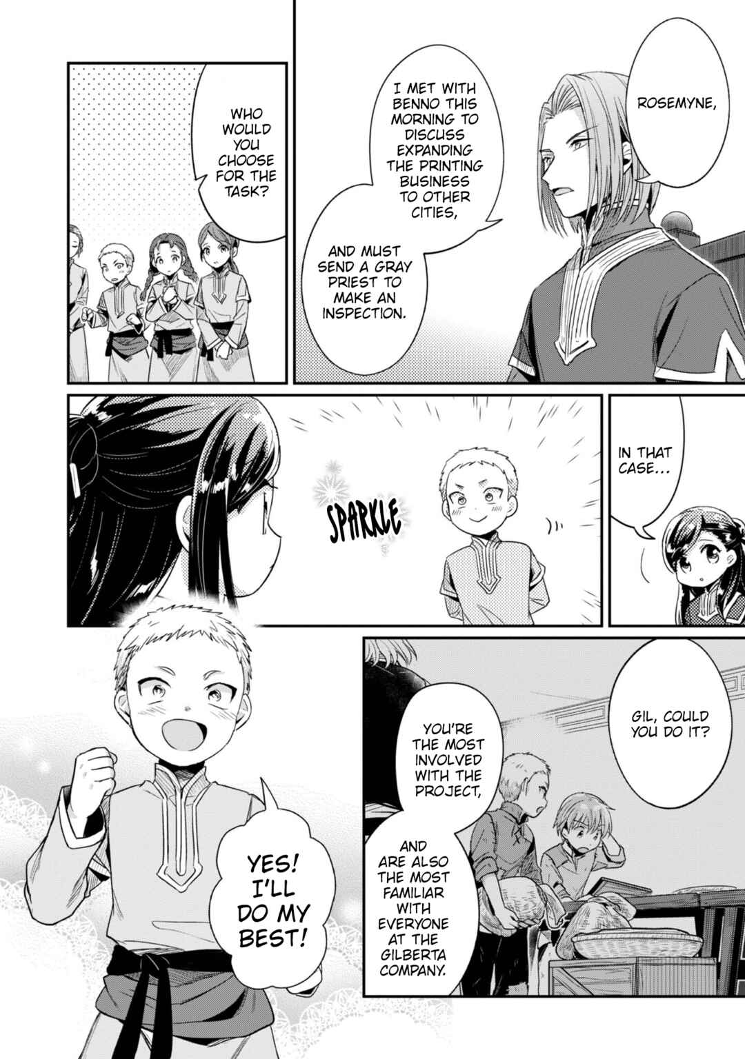 Honzuki no Gekokujou: Shisho ni Naru tame ni wa Shudan o Erandeiraremasen—Dai-2 Bu: Hon no Tamenara Miko ni Naru! Chapter 64 - Page 28