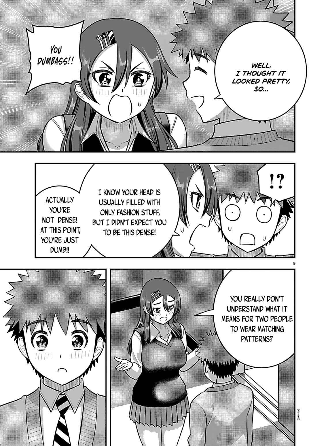 Yankee JK Kuzuhana-chan Chapter 276 - Page 9