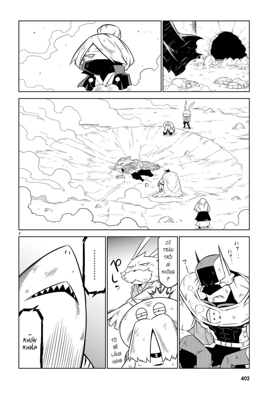 Zannen Onna Kanbu Black General-san Chapter 144 - Page 4