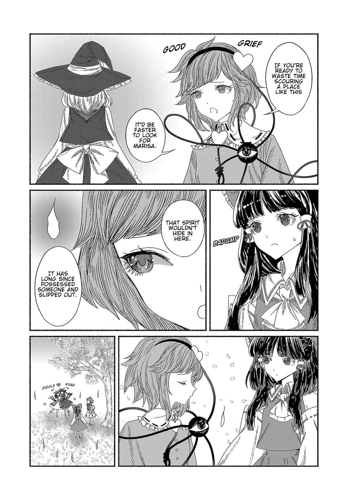 Touhou Chireikiden: Hansoku Tantei Satori Chapter 8 - Page 13