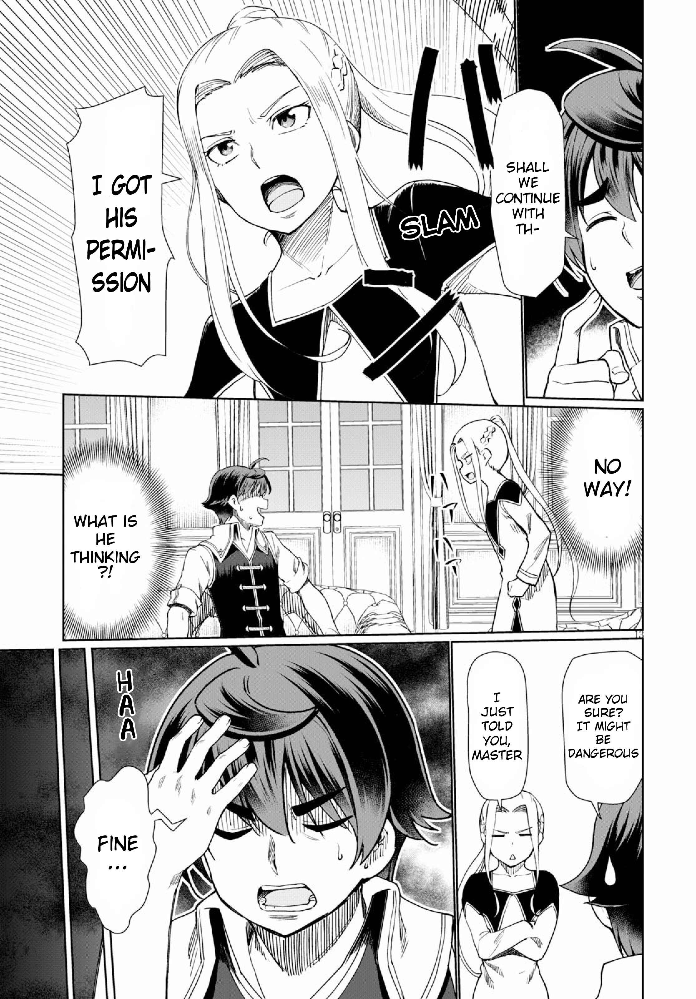 Botsuraku Yotei Nanode, Kajishokunin o Mezasu Chapter 27 - Page 13
