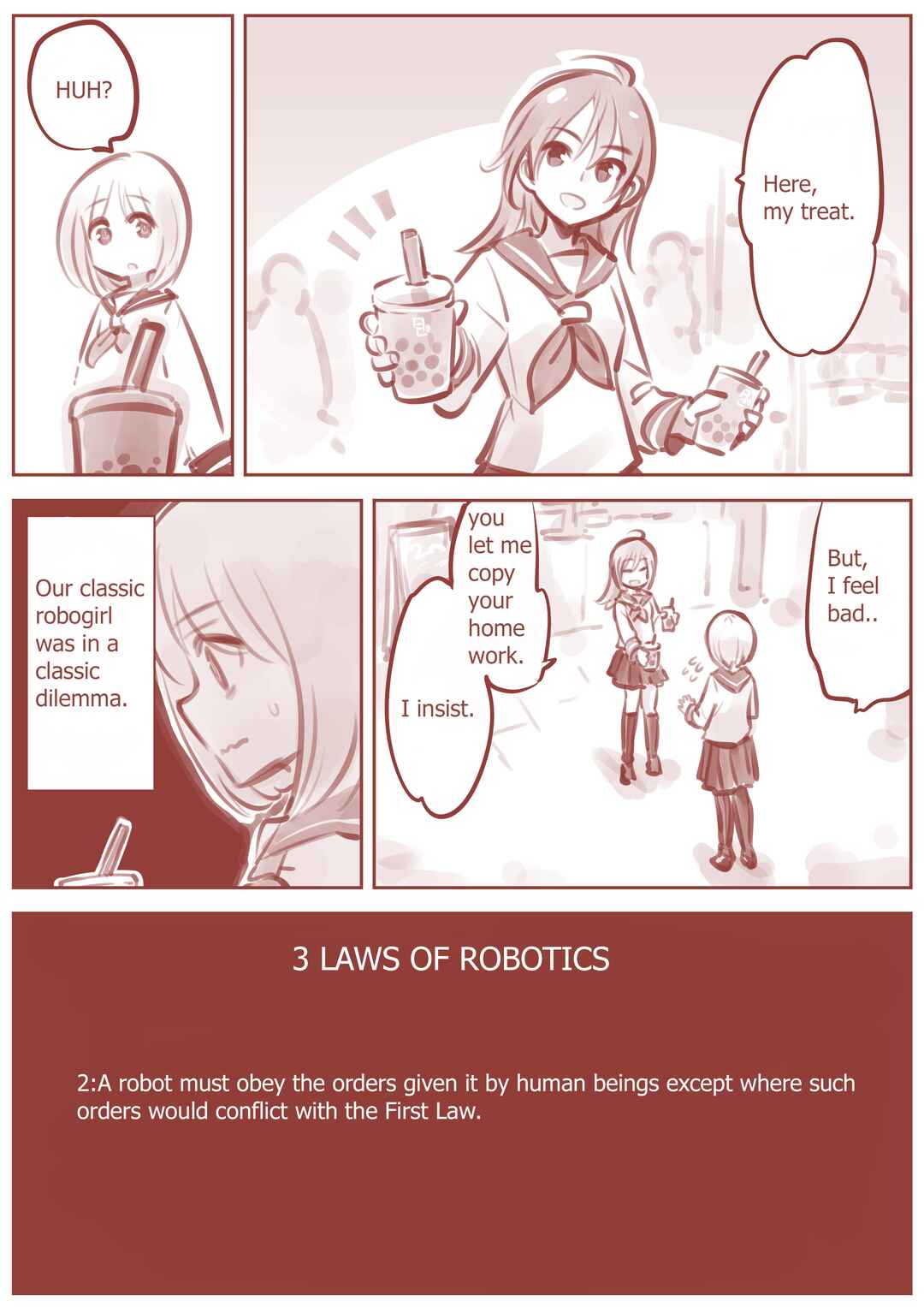 A Retro Robot Girl Chapter 2 - Page 1