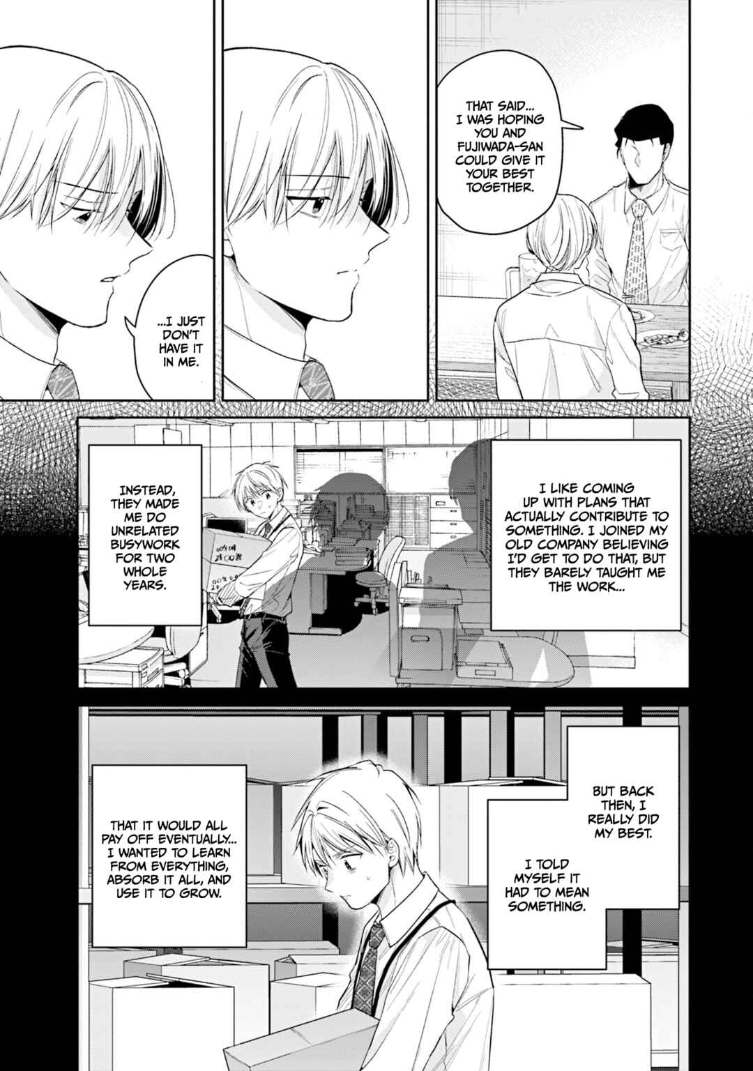 Misato-san wa Amasugi Joushi ni Chotto Kibishii Chapter 35 - Page 11