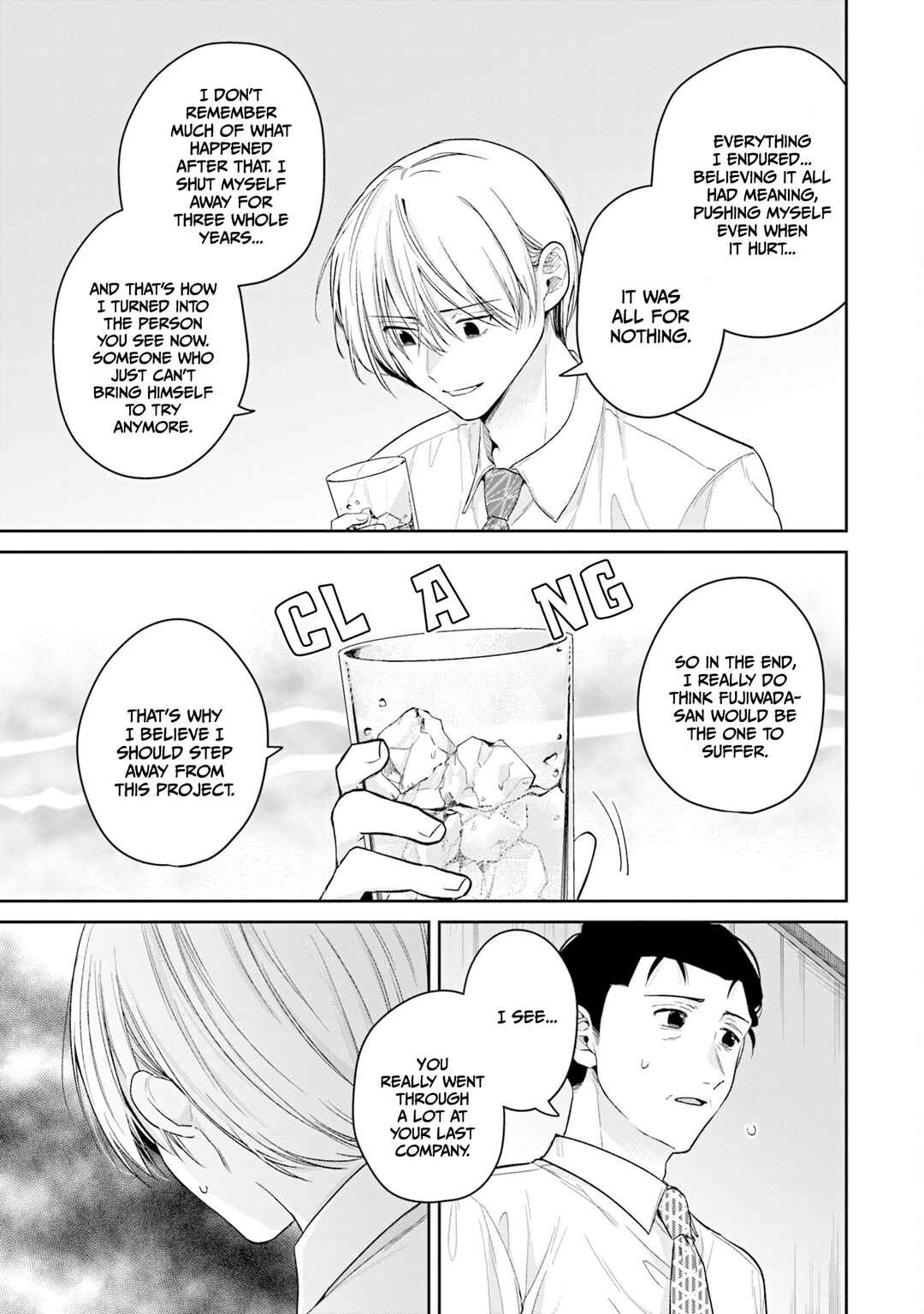Misato-san wa Amasugi Joushi ni Chotto Kibishii Chapter 35 - Page 15