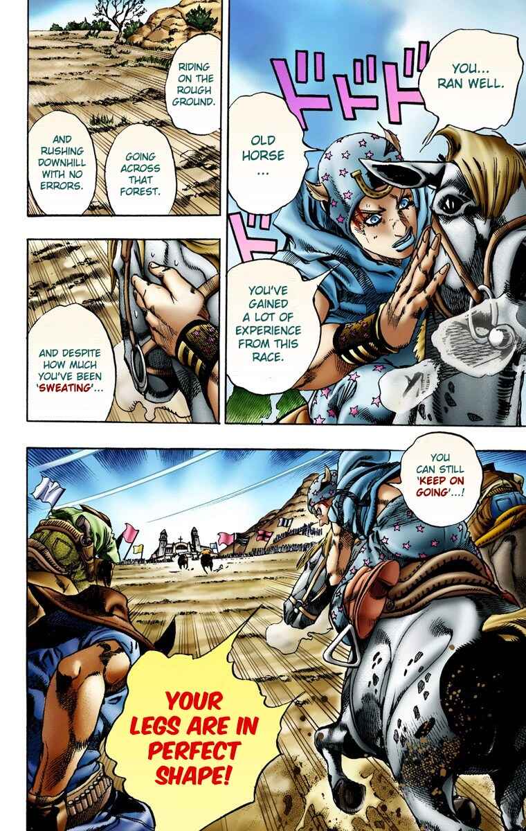 JoJo no Kimyou na Bouken: Part 7 - Steel Ball Run Color-ban Chapter 10 - Page 18