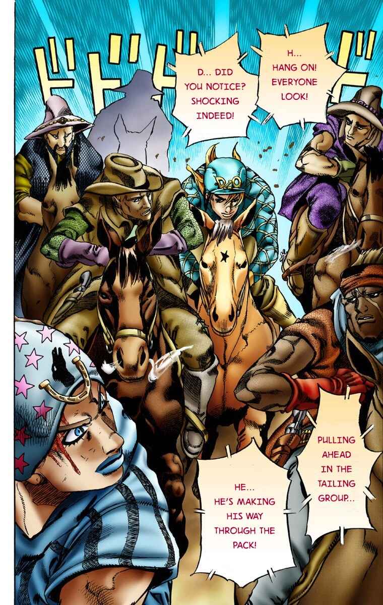 JoJo no Kimyou na Bouken: Part 7 - Steel Ball Run Color-ban Chapter 10 - Page 20