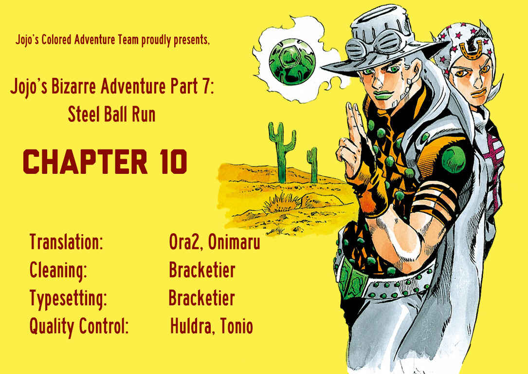 JoJo no Kimyou na Bouken: Part 7 - Steel Ball Run Color-ban Chapter 10 - Page 26
