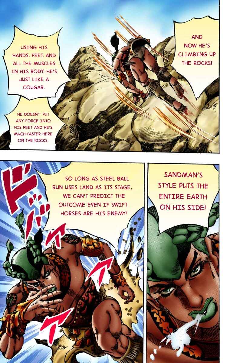 JoJo no Kimyou na Bouken: Part 7 - Steel Ball Run Color-ban Chapter 10 - Page 9